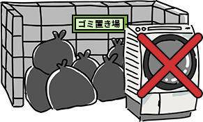 主な回収品1:家電類